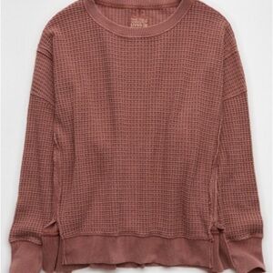 NWT American Eagle Waffle Knit Sweatshirt